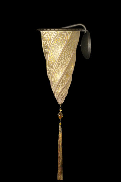 Cesendello 金色玻璃贴花灯