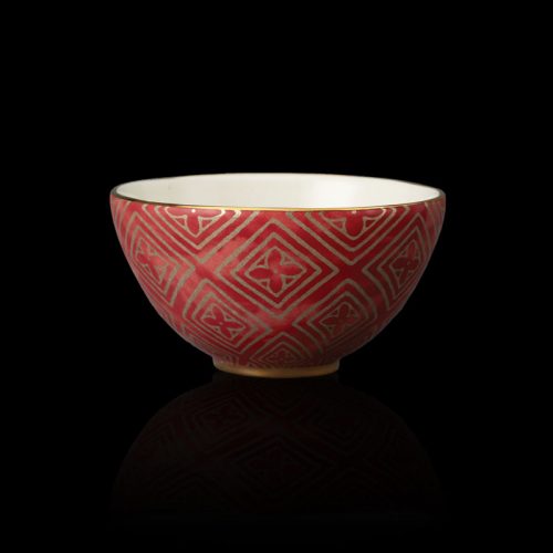 Jupon 红色麦片碗（4 个一套）