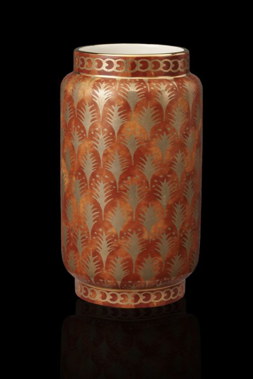 Piumette 橙色中号花瓶