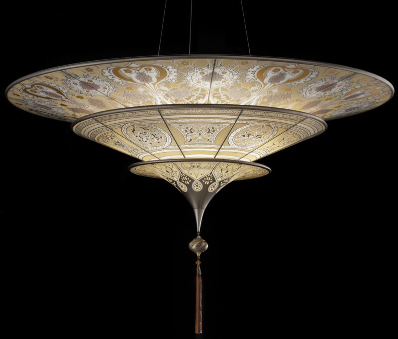 Scheherazade 3 tiers | Glass lamp | Geometric