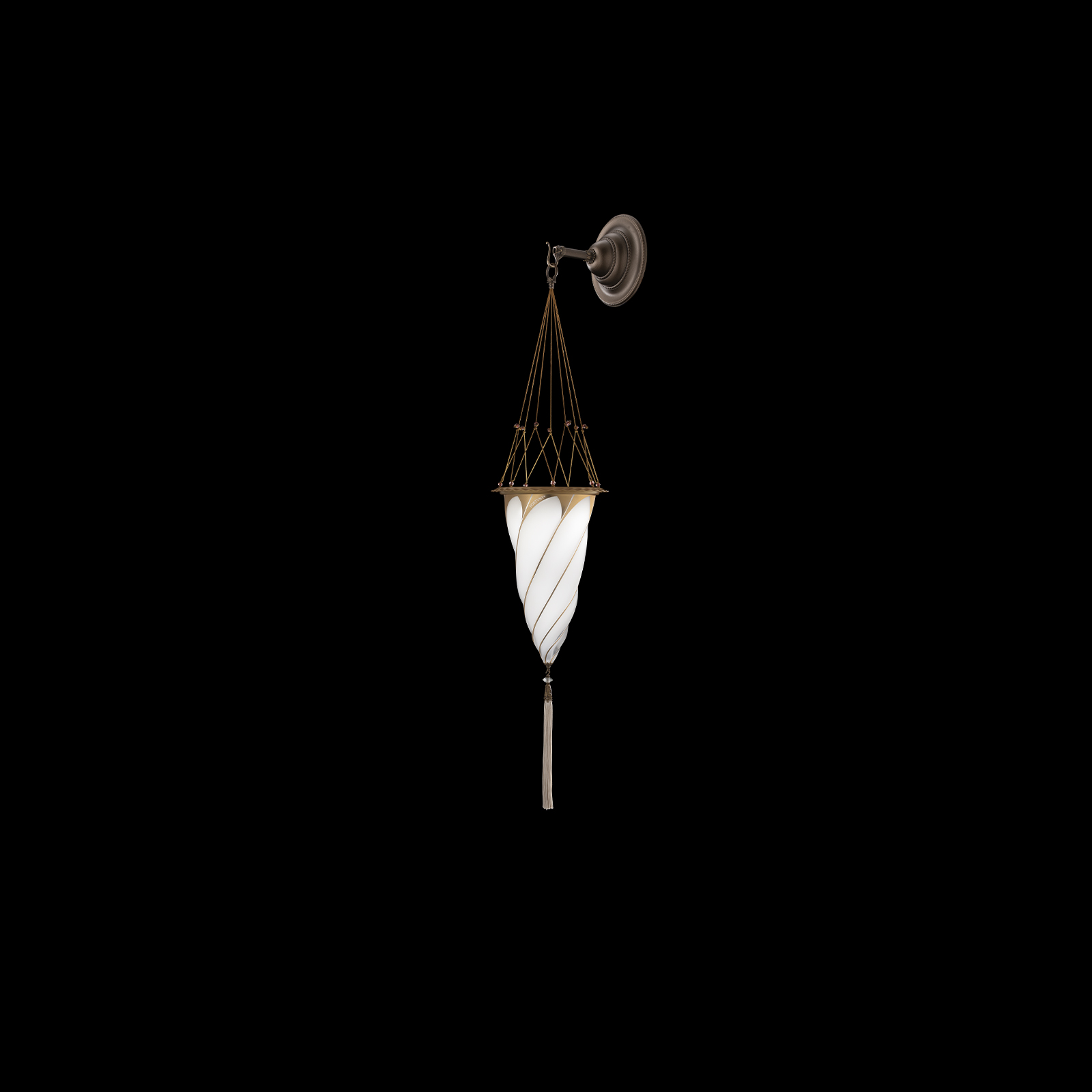 Fortuny Cesendello white glass Vogue